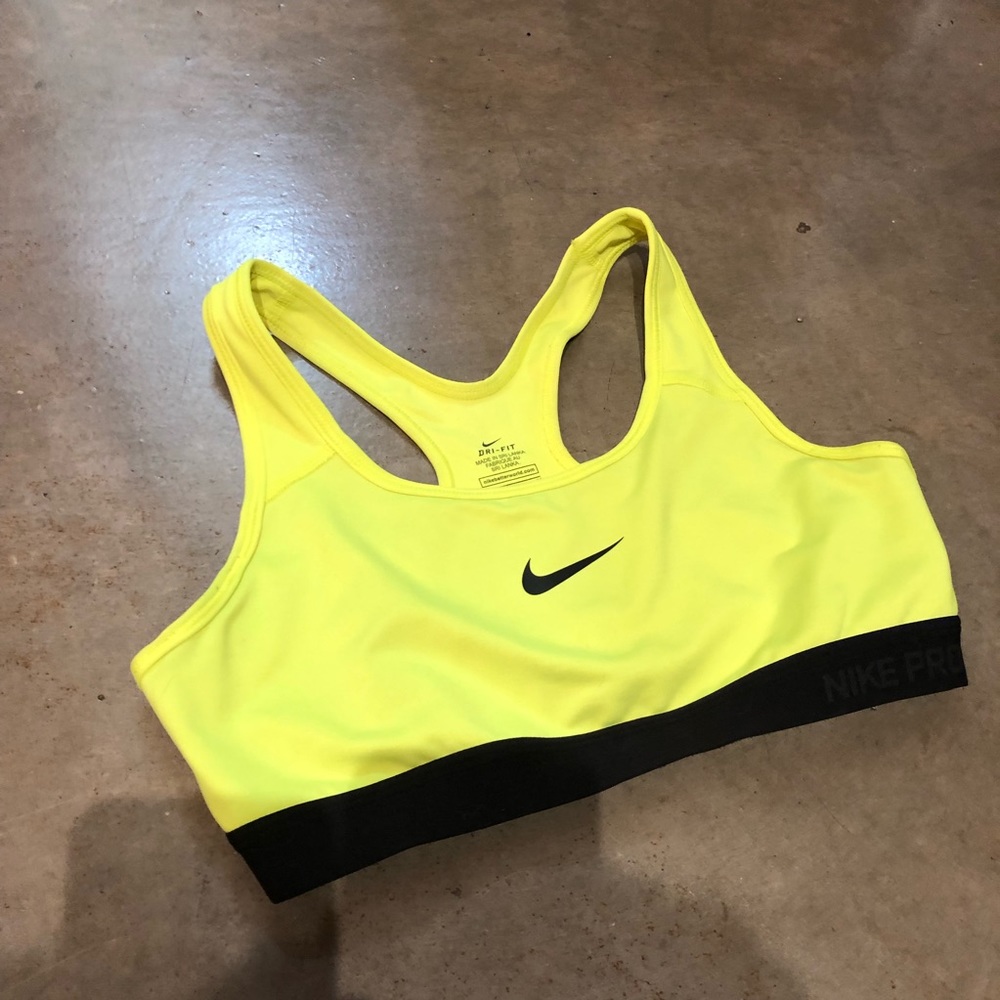 Nike Dri Fit Sports Bra Sz M #HY9